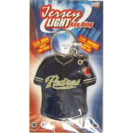 SPORTFX INTERNATIONAL San Diego Padres Keychain - Jersey Keylight 2655112825